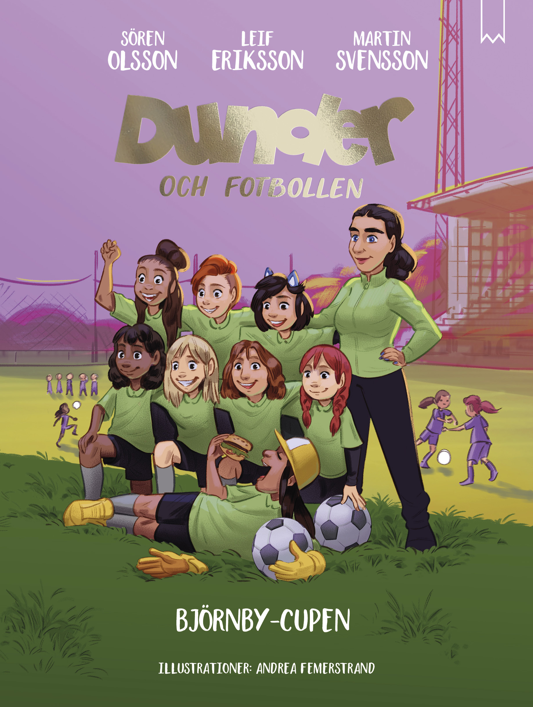 Dunder och fotbollen book cover 2