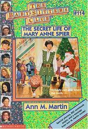 The Secret Life of Mary Anne Spier book cover