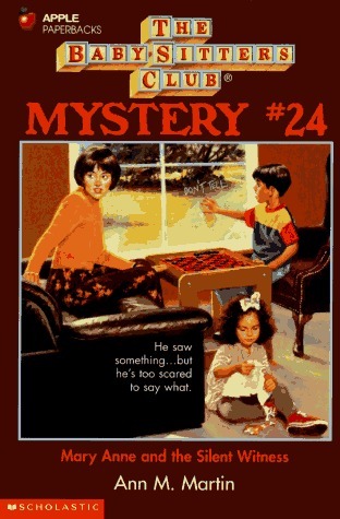 Mary Anne and the Silent Witness book cover