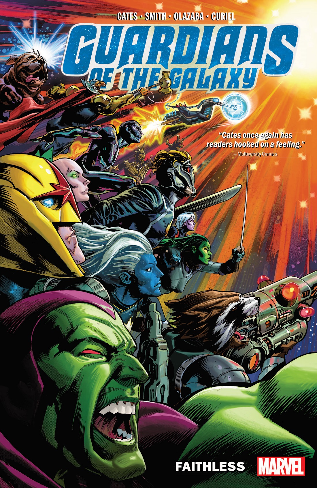 Guardians of the Galaxy (2019) book cover 2