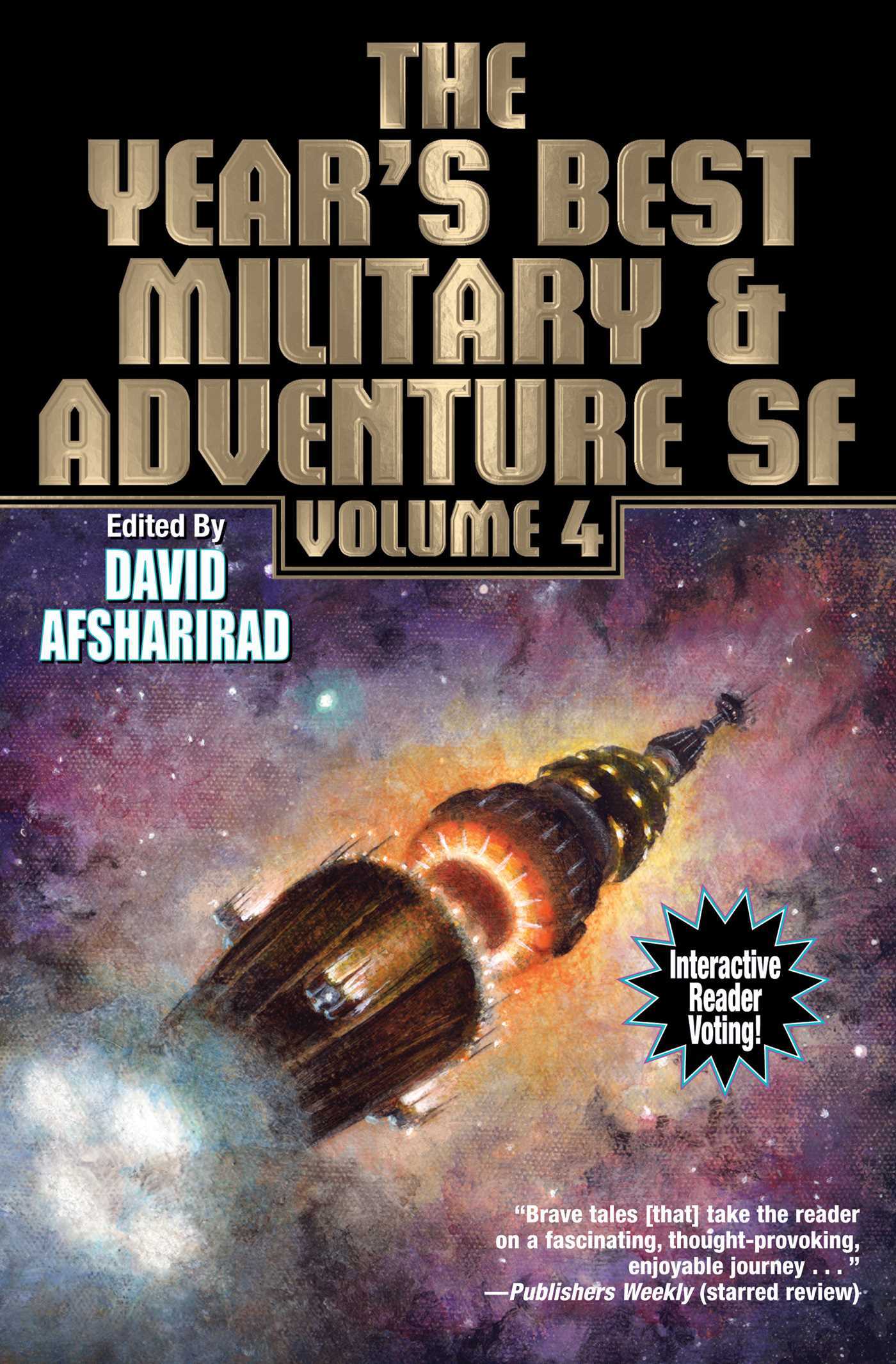 The Year's Best Military & Adventure SF Volume 4 book cover