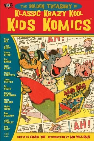 The Golden Treasury of Krazy Kool Klassic Kids' Komics book cover