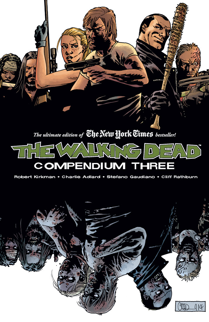 The Walking Dead: Comics (Compendium) book cover 3