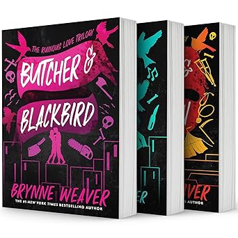 The Ruinous Love Trilogy Series 1-3, Collections Set 3 Books, Butcher & Blackbird, Leather & Lark, Scythe & Sparrow, by Brynne Weaver book cover