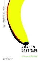 Krapp's Last Tape book cover