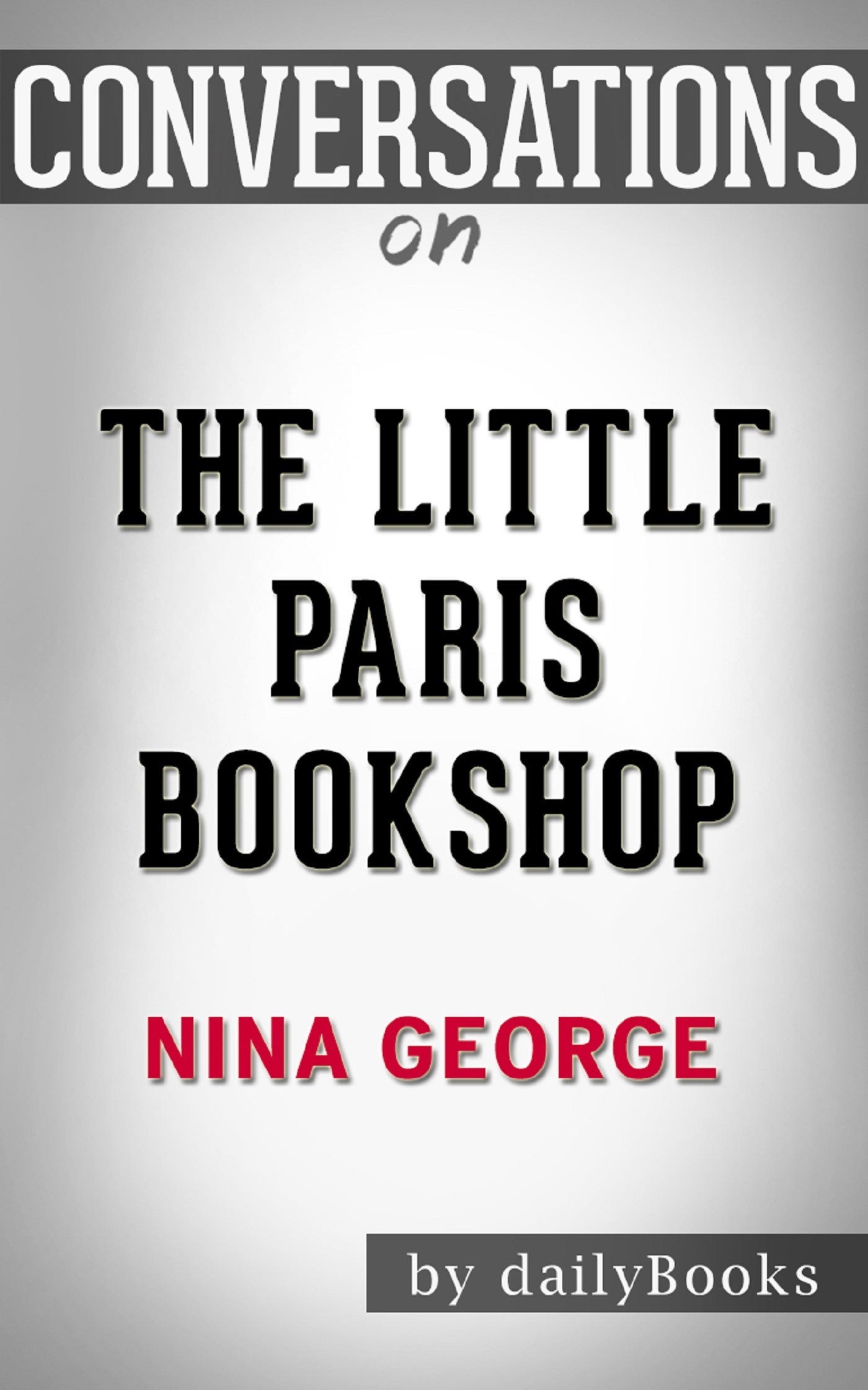 The Little Paris Bookshop book cover
