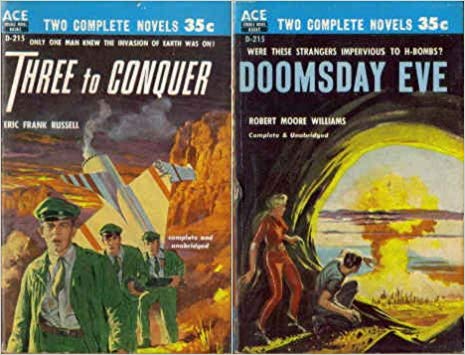 Three to Conquer/Doomsday Eve book cover
