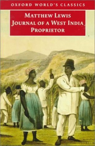 Journal of a West-India Proprietor book cover