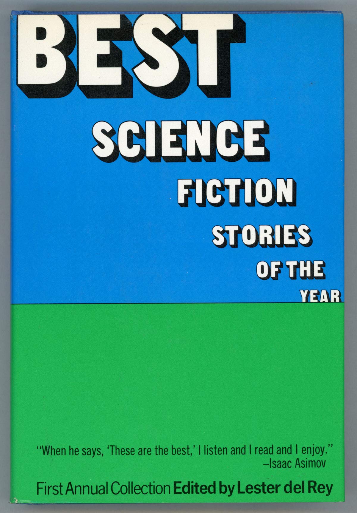 Best Science Fiction Stories of the year (Del Rey/Dozois) book cover 1