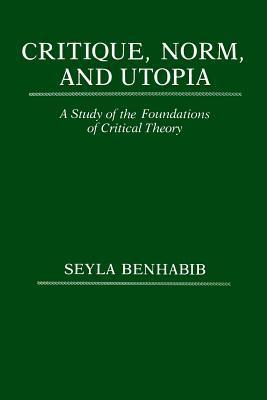 Critique, Norm, and Utopia book cover