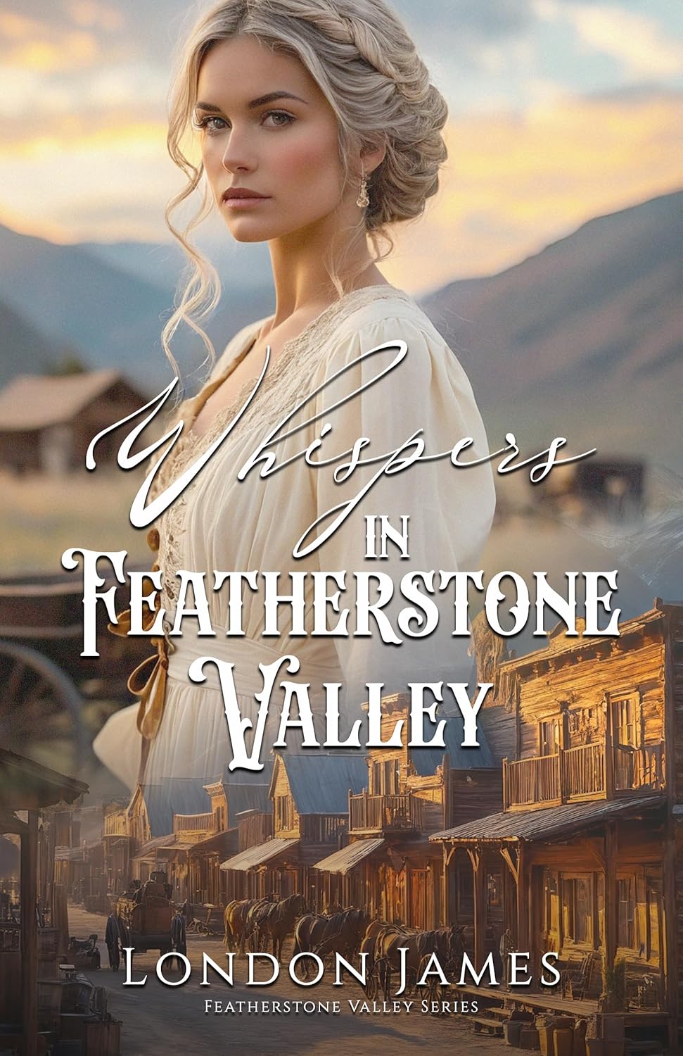 Whispers in Featherstone Valley book cover