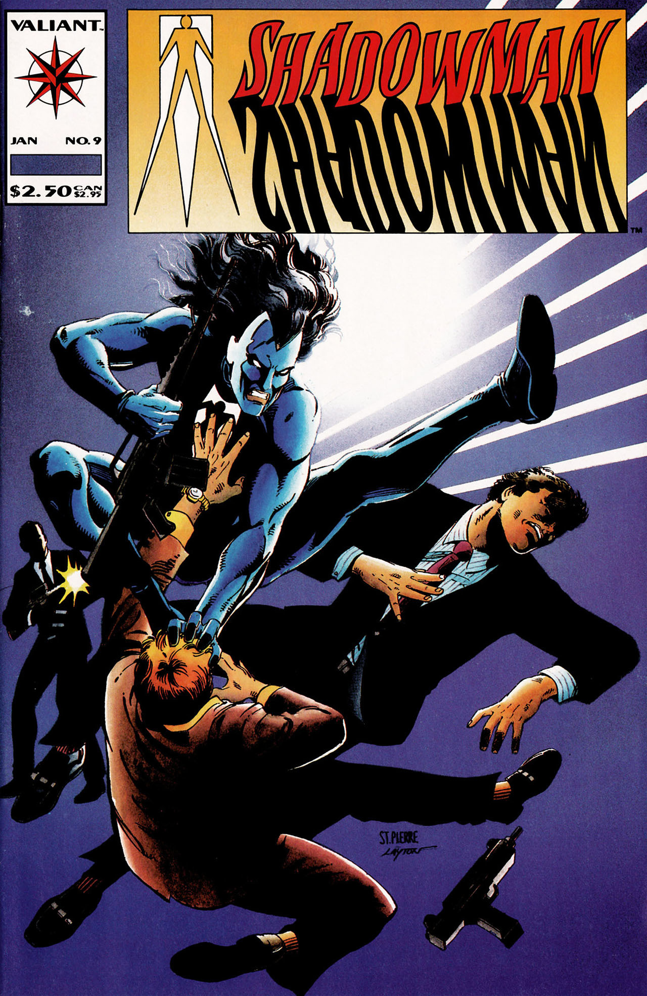Shadowman (1992) book cover 2