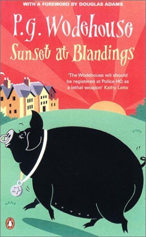 Sunset at Blandings book cover