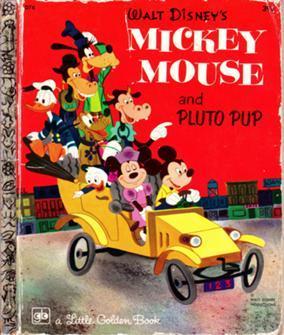 Walt Disney's Mickey Mouse and Pluto Pup book cover