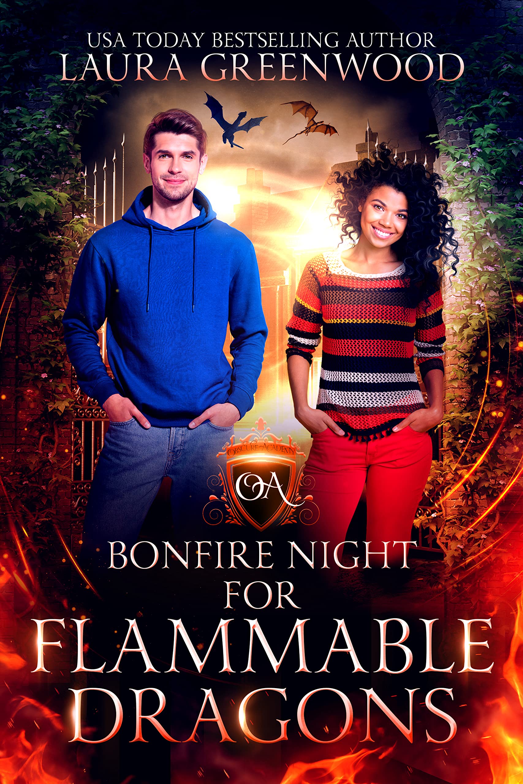 Bonfire Night For Flammable Dragons book cover
