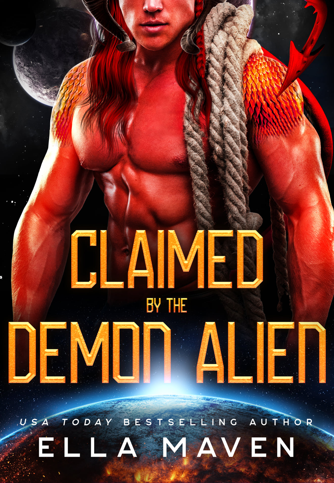 Claimed by the Demon Alien book cover