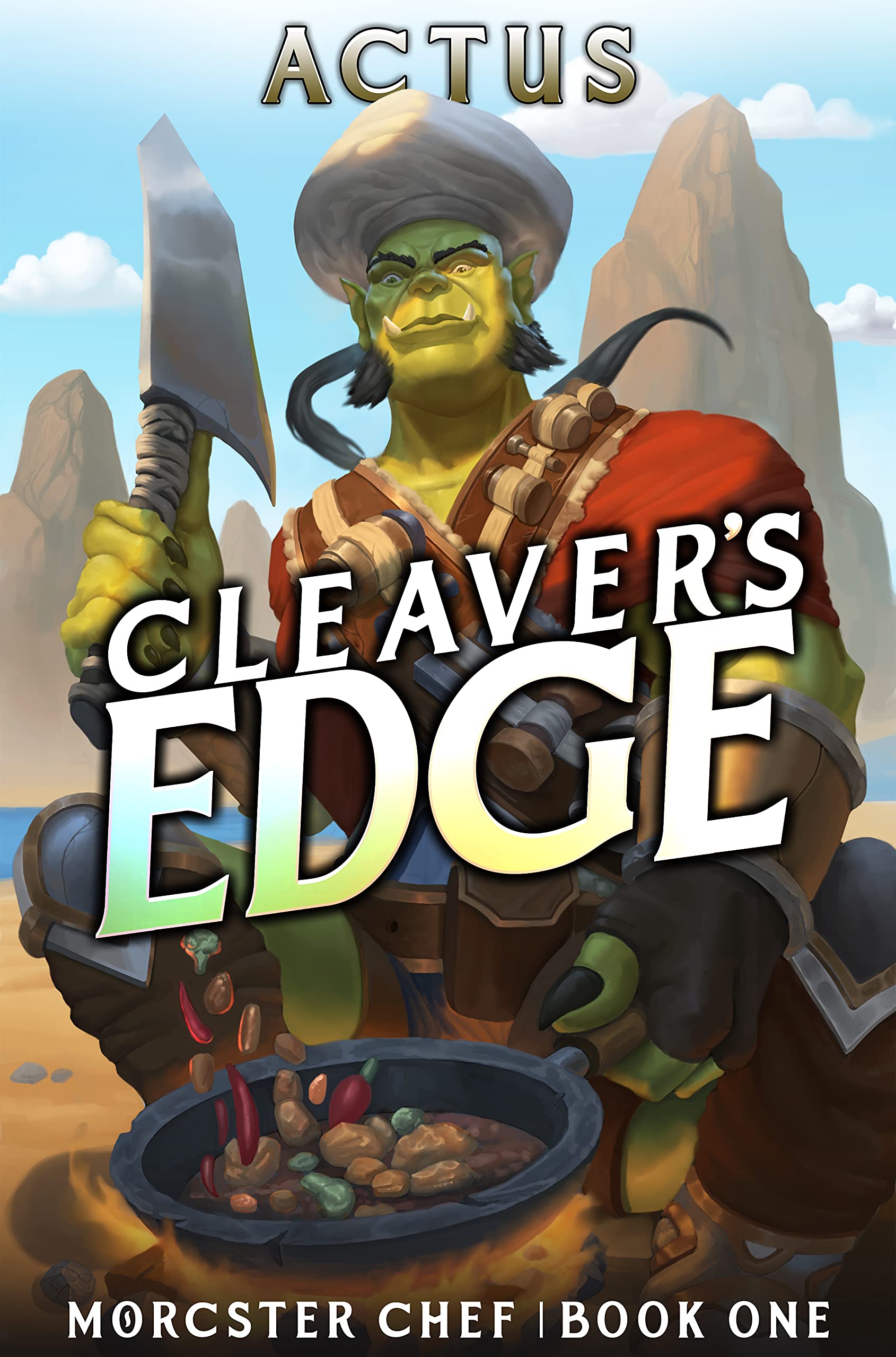 Morcster Chef book cover 1