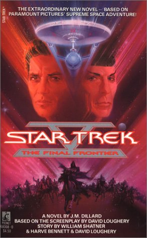 Star Trek V book cover