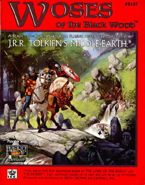 Woses of the Black Wood book cover