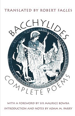 Bacchylides book cover