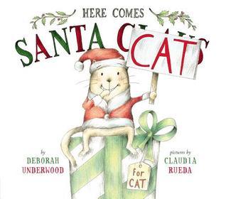 Here Comes Santa Cat book cover