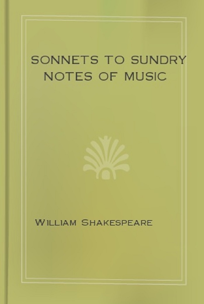 sonnets to sundry notes of music book cover