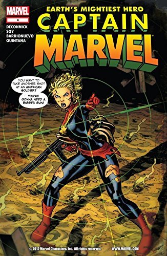 Captain Marvel (2012-2013) #4 book cover