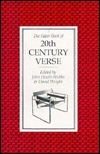 The Faber Book of 20th Century Verse book cover