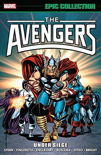 Avengers Epic Collection book cover 3