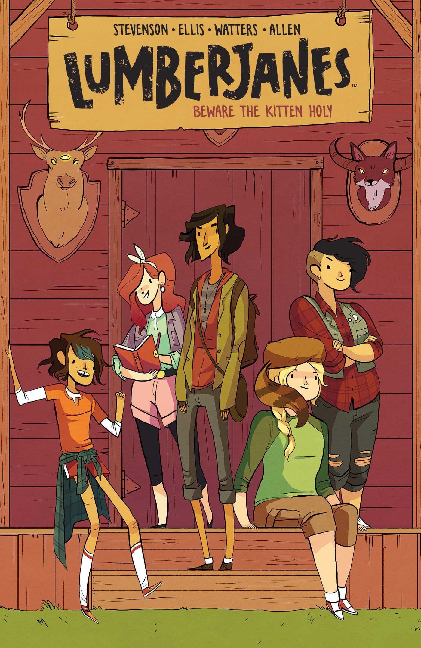 Lumberjanes book cover 1