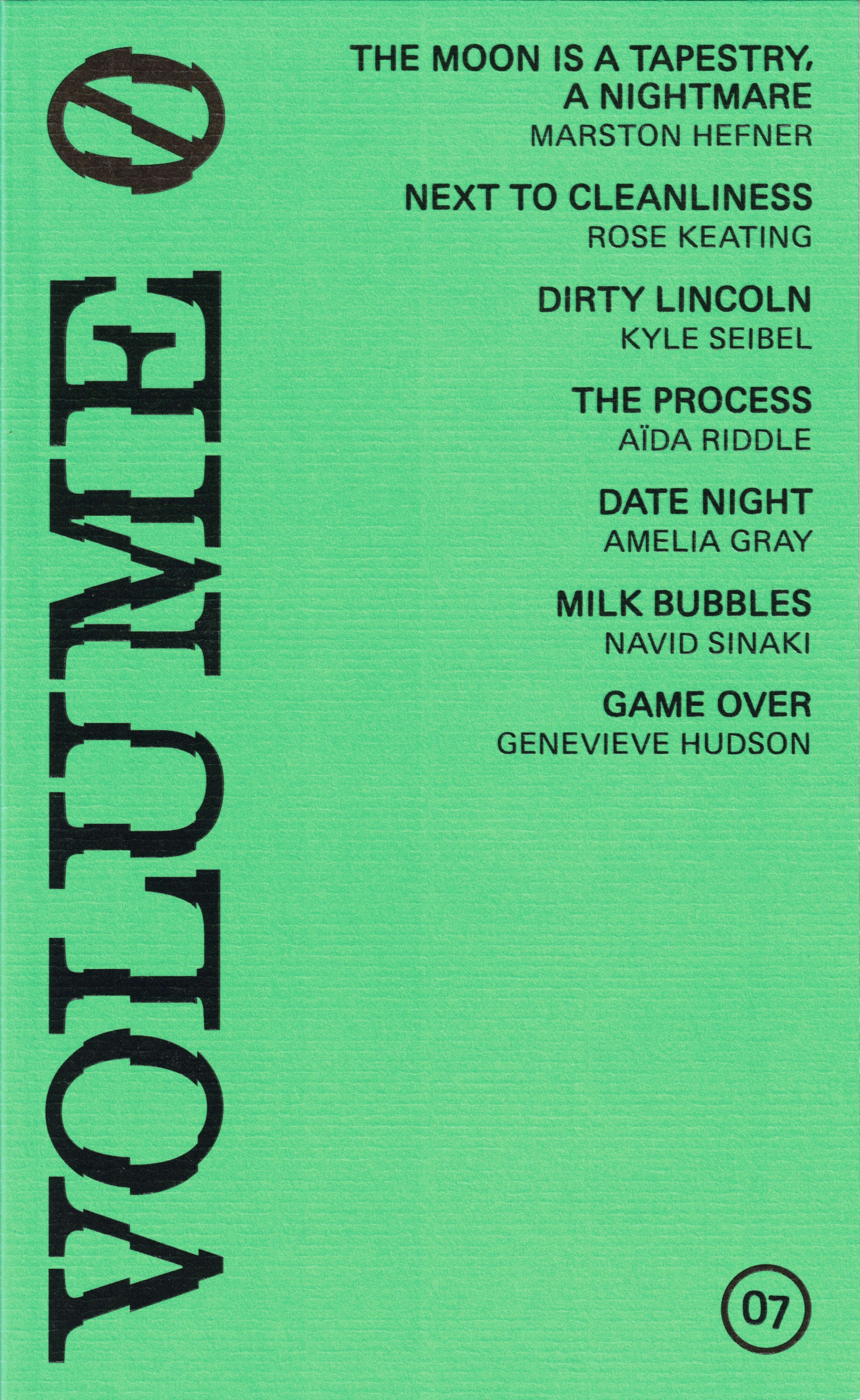Volume 0 book cover