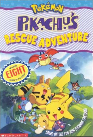 Pikachu's Rescue Adventure book cover