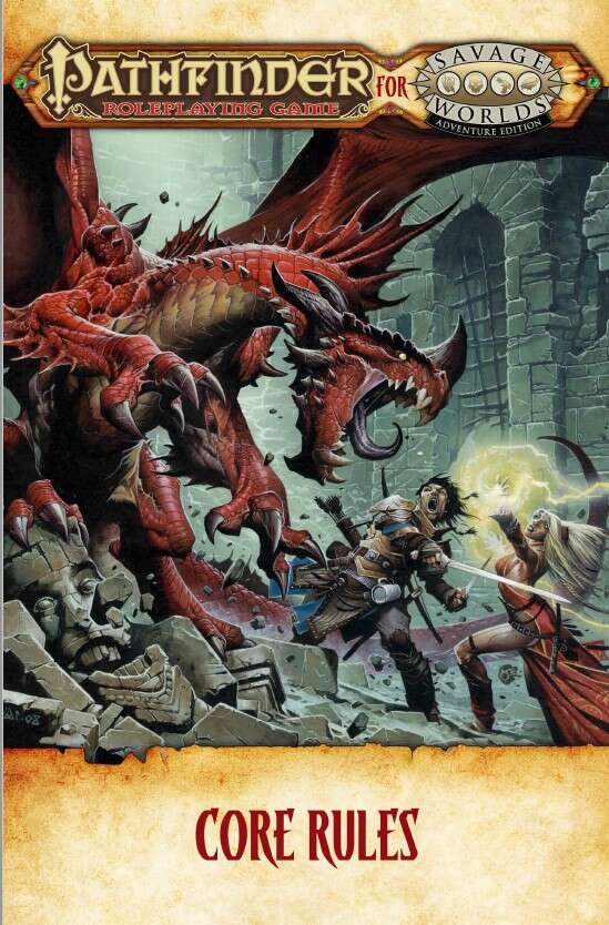 Pathfinder for Savage Worlds book cover