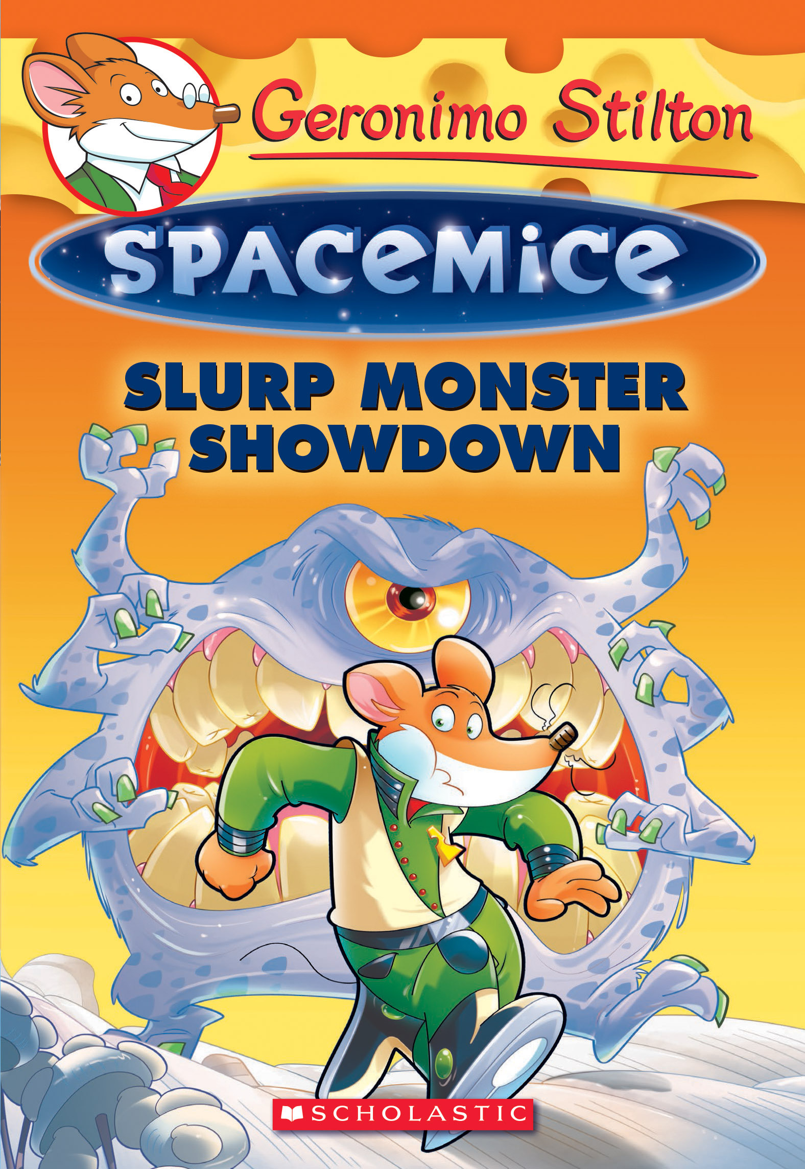 Slurp Monster Showdown (Geronimo Stilton Spacemice #9) book cover
