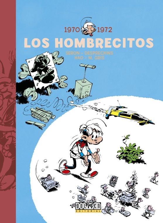 Los Hombrecitos. Integral book cover 2