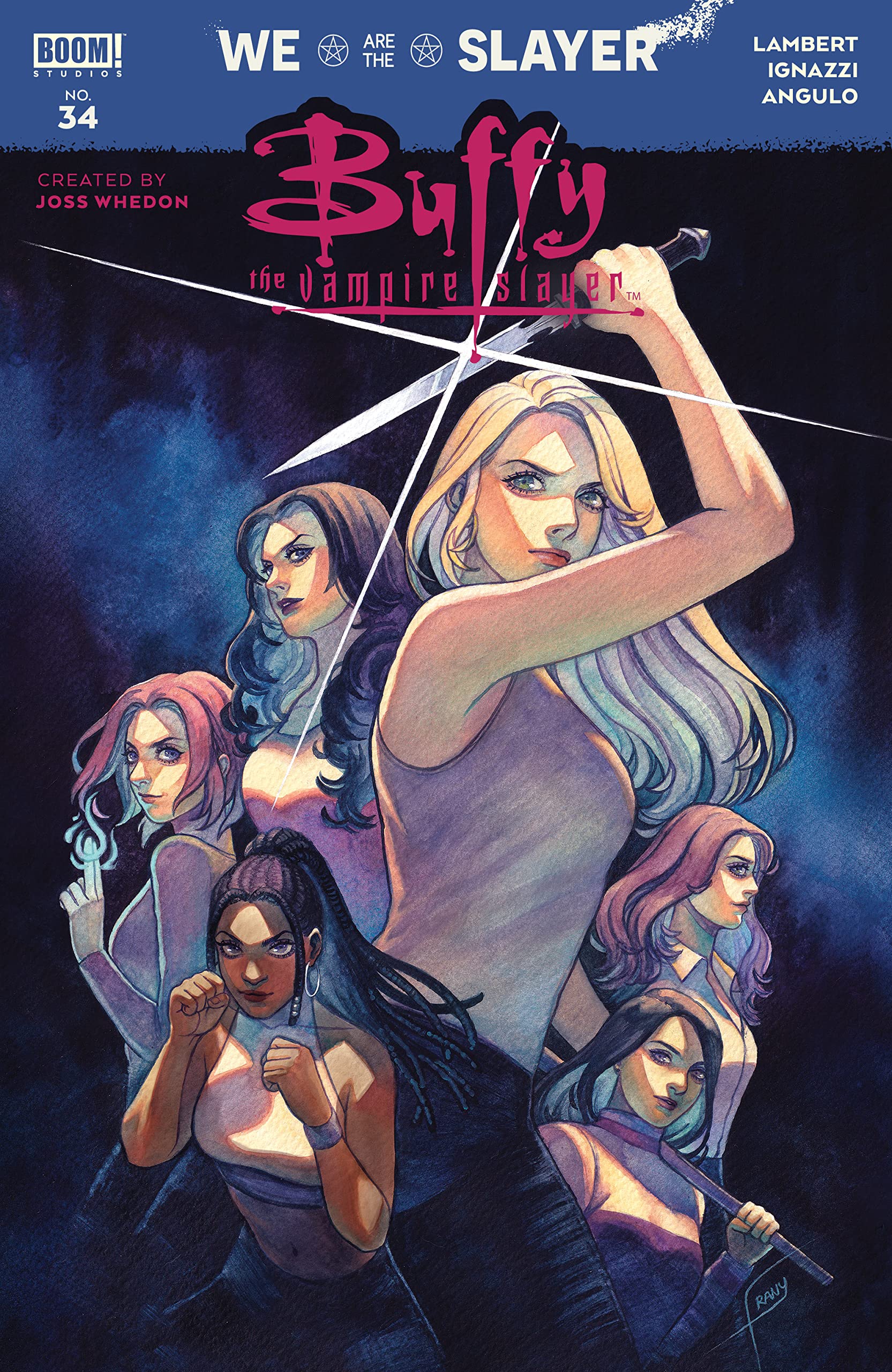Buffy the Vampire Slayer #34 book cover