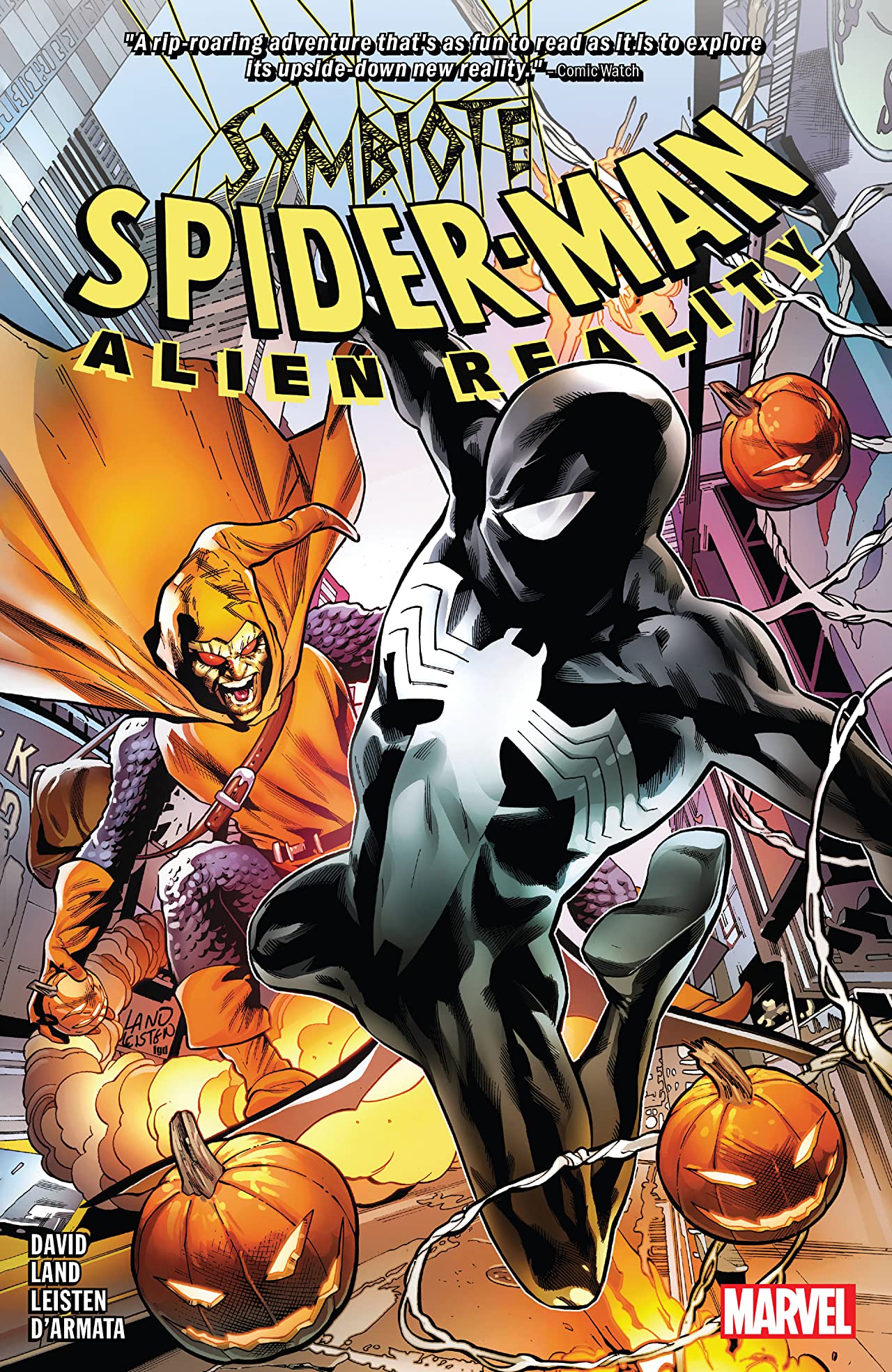 Symbiote Spider-Man by Peter David book cover 1