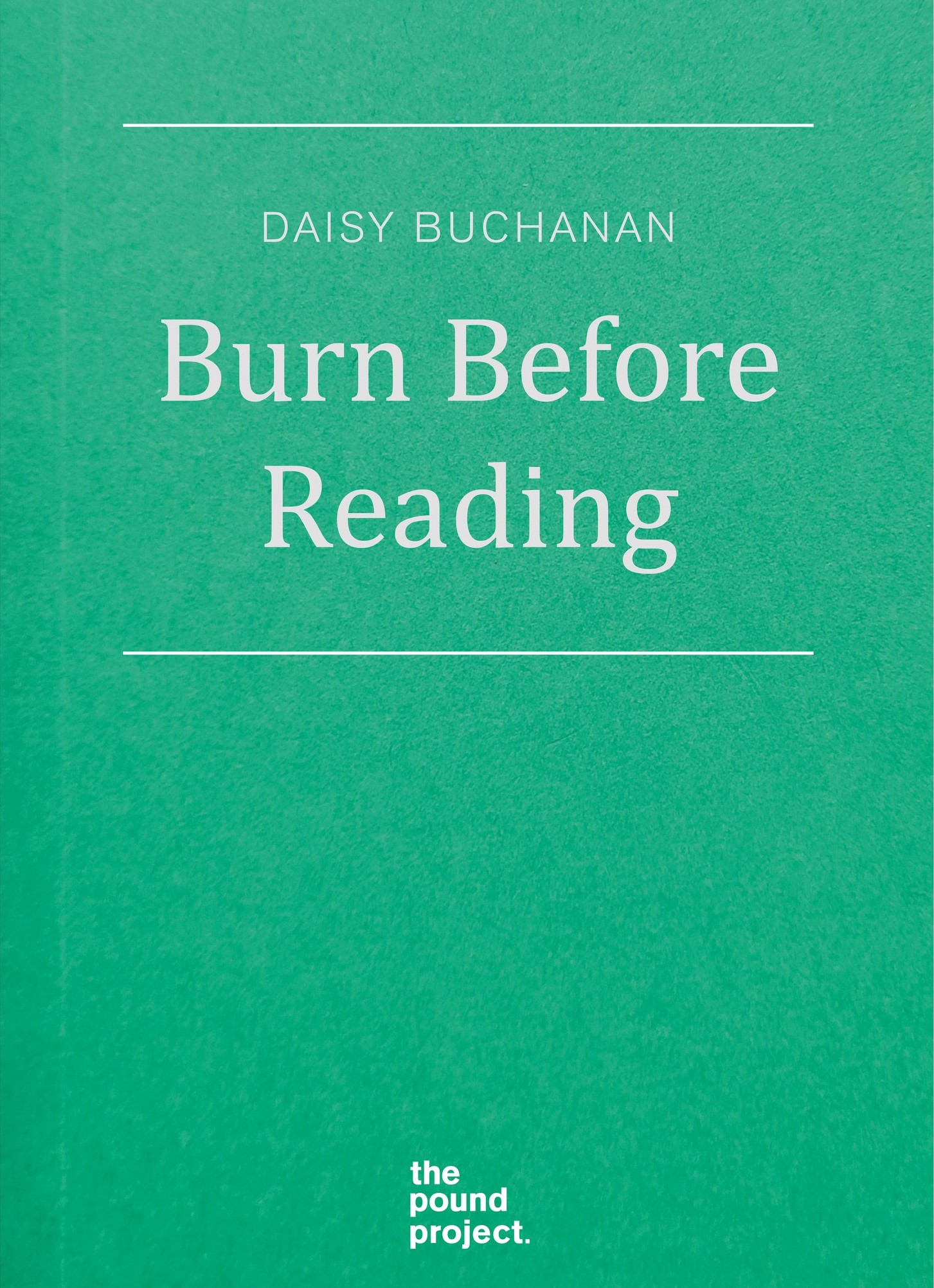 Burn Before Reading book cover