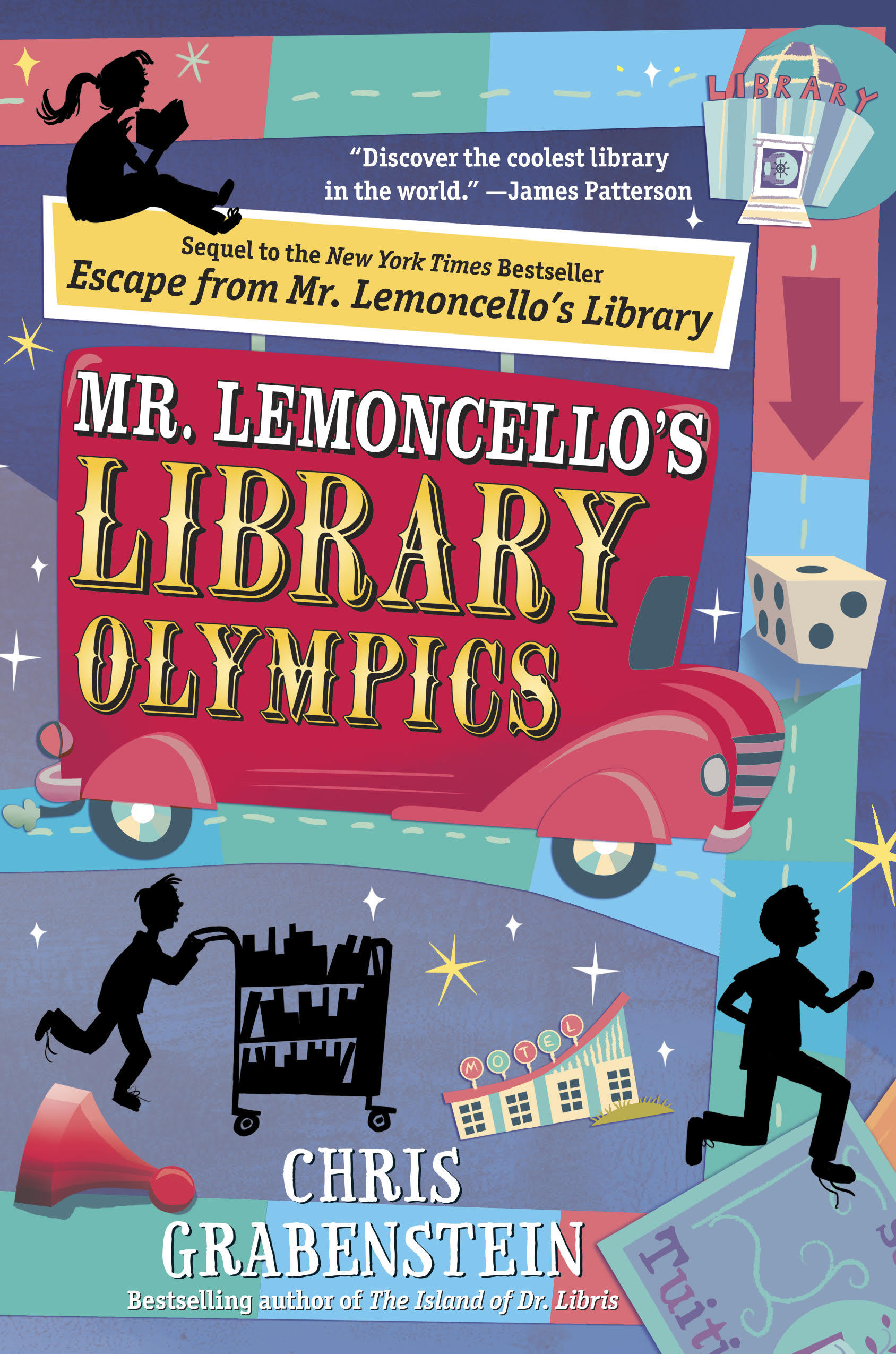 Mr. Lemoncello's Library book cover 3