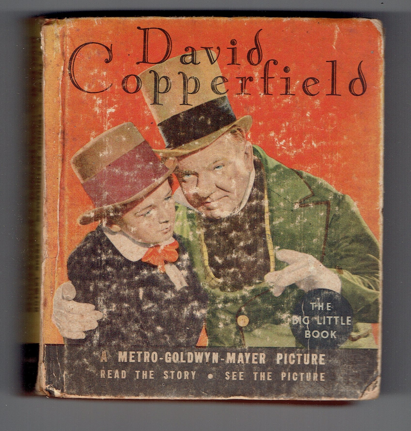 DAVID COPPERFIELD (1934) Retold by Elanor Packer, Metro-Goldwyn-Mayer Production book cover