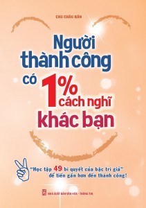 Người thành công có 1% suy nghĩ khác bạn book cover