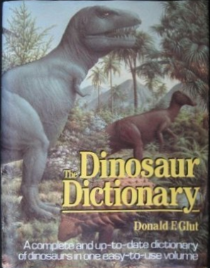 Dinosaur Dictionary book cover