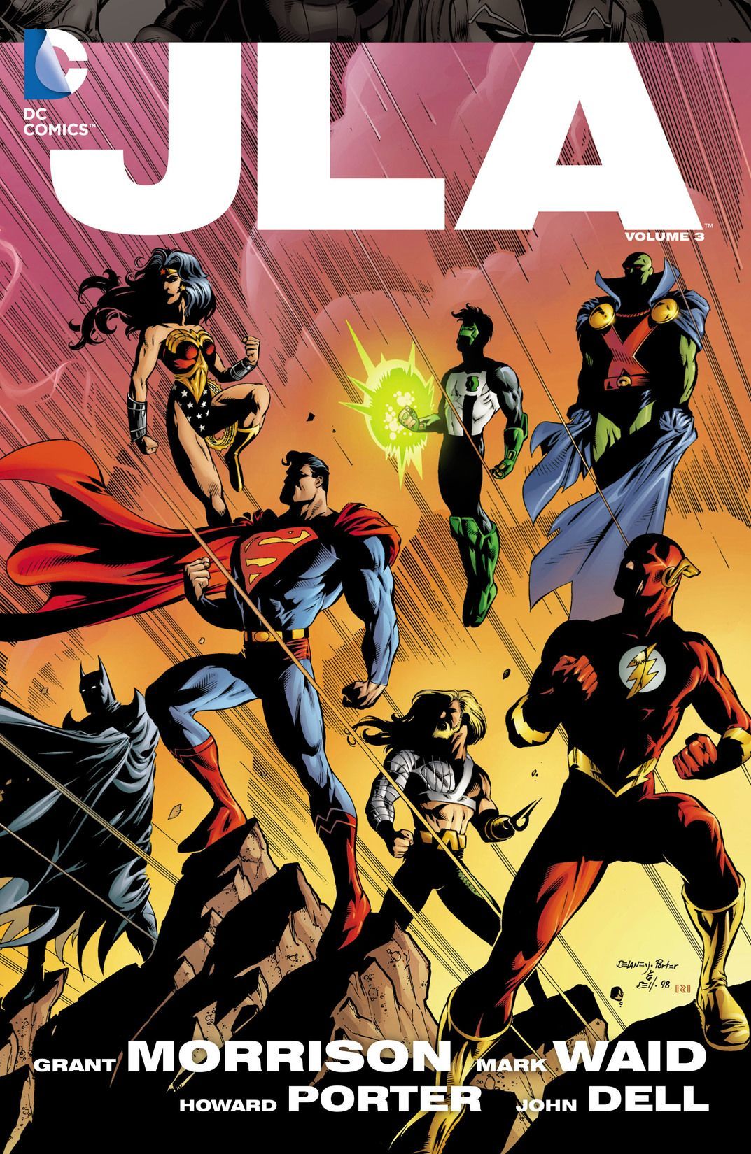 JLA: The Deluxe Edition book cover 3