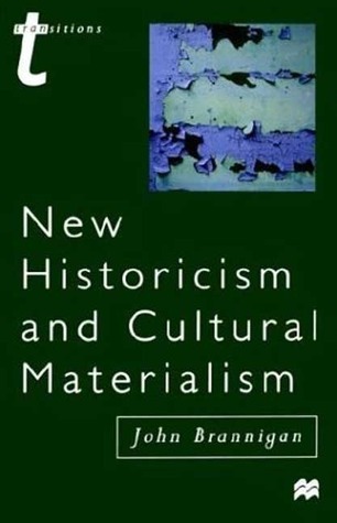New Historicism and Cultural Materialism (Transitions book cover