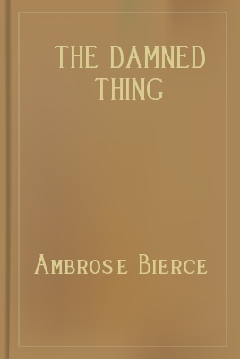 The Damned Thing book cover