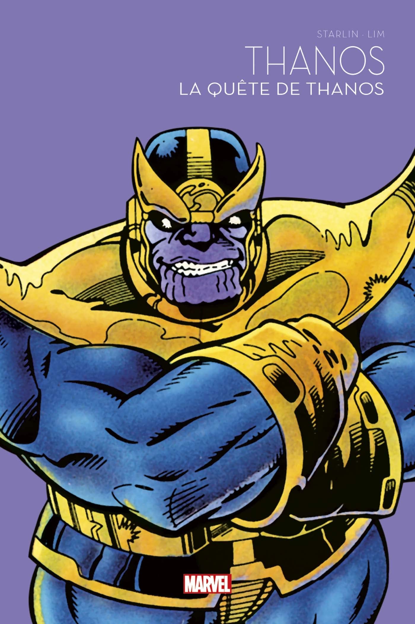 La Quête de Thanos book cover