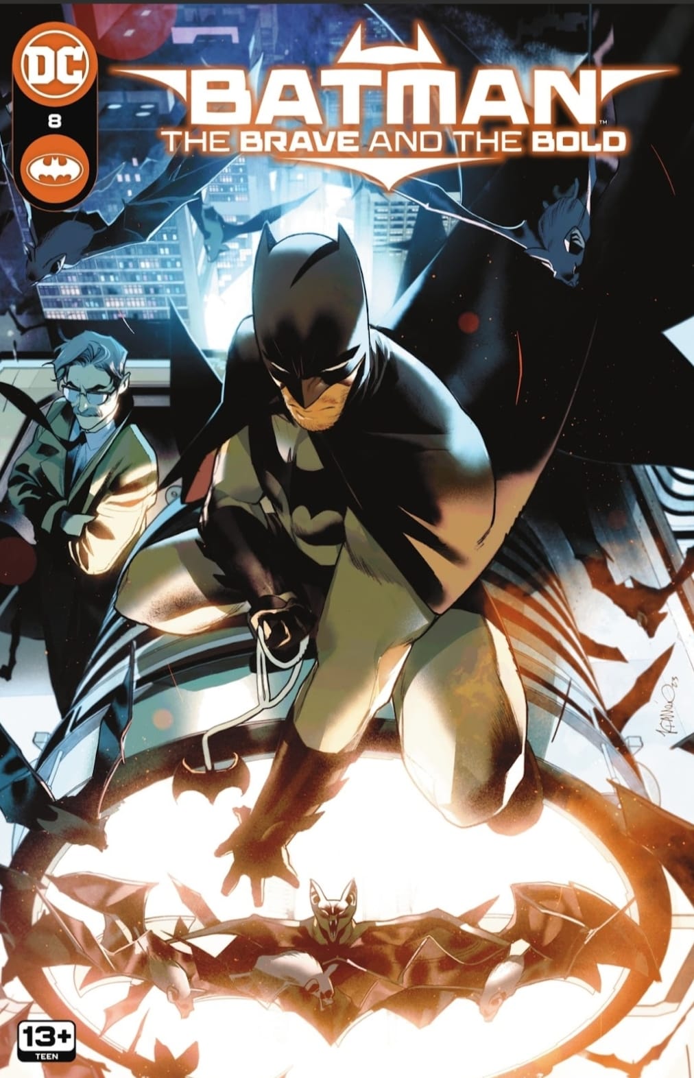 Batman: The Brave and The Bold (2023) book cover 1