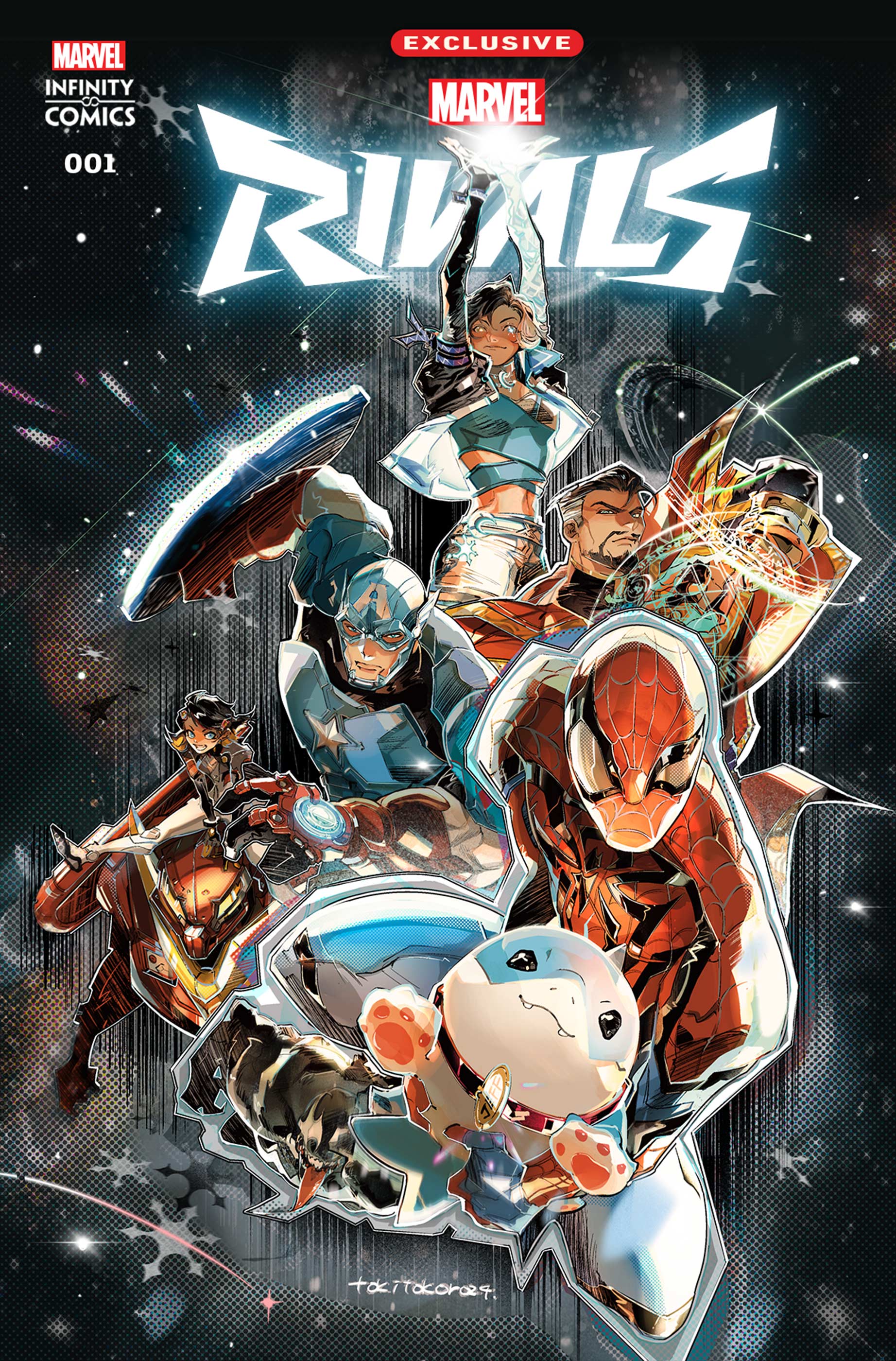 Marvel Rivals Infinity Comic (2024) book cover 1