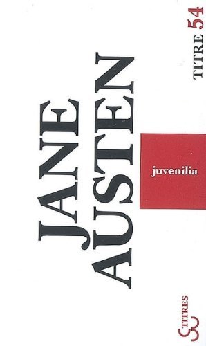 Juvenilia book cover