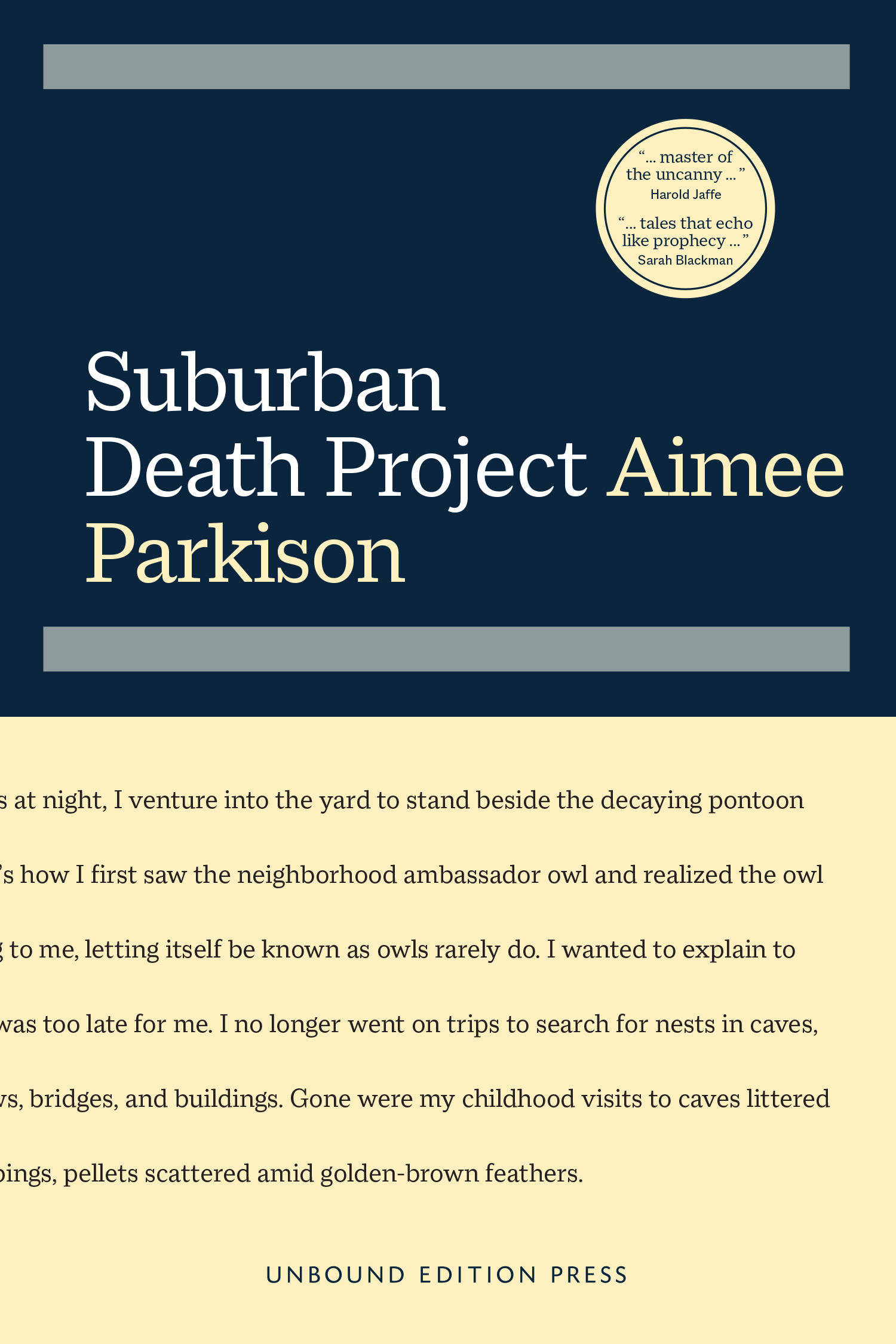 Suburban Death Project book cover